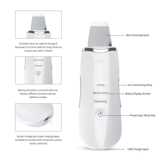 Ultrasonic Face Cleaning